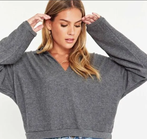 Collared Cozy Sweater by Project Social T