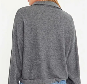 Collared Cozy Sweater by Project Social T