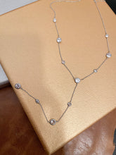 Load image into Gallery viewer, Crystal Beaded Y Necklace