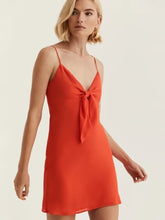 Load image into Gallery viewer, Tie Front Cami Dress *Multiple Colors Available*