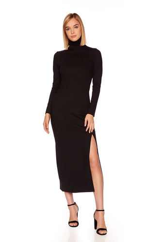 Long Sleeve Turtleneck Dress