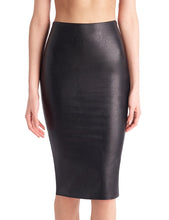 Load image into Gallery viewer, Faux Leather Midi Skirt