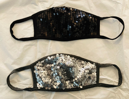 Sequin Face Covering *Multi Colors Available*