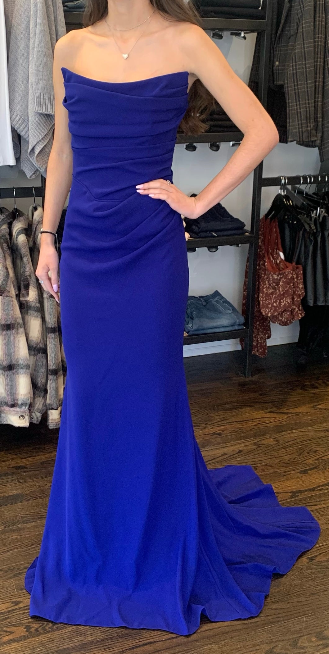 Matilda gown in Royal Blue *Final Sale*