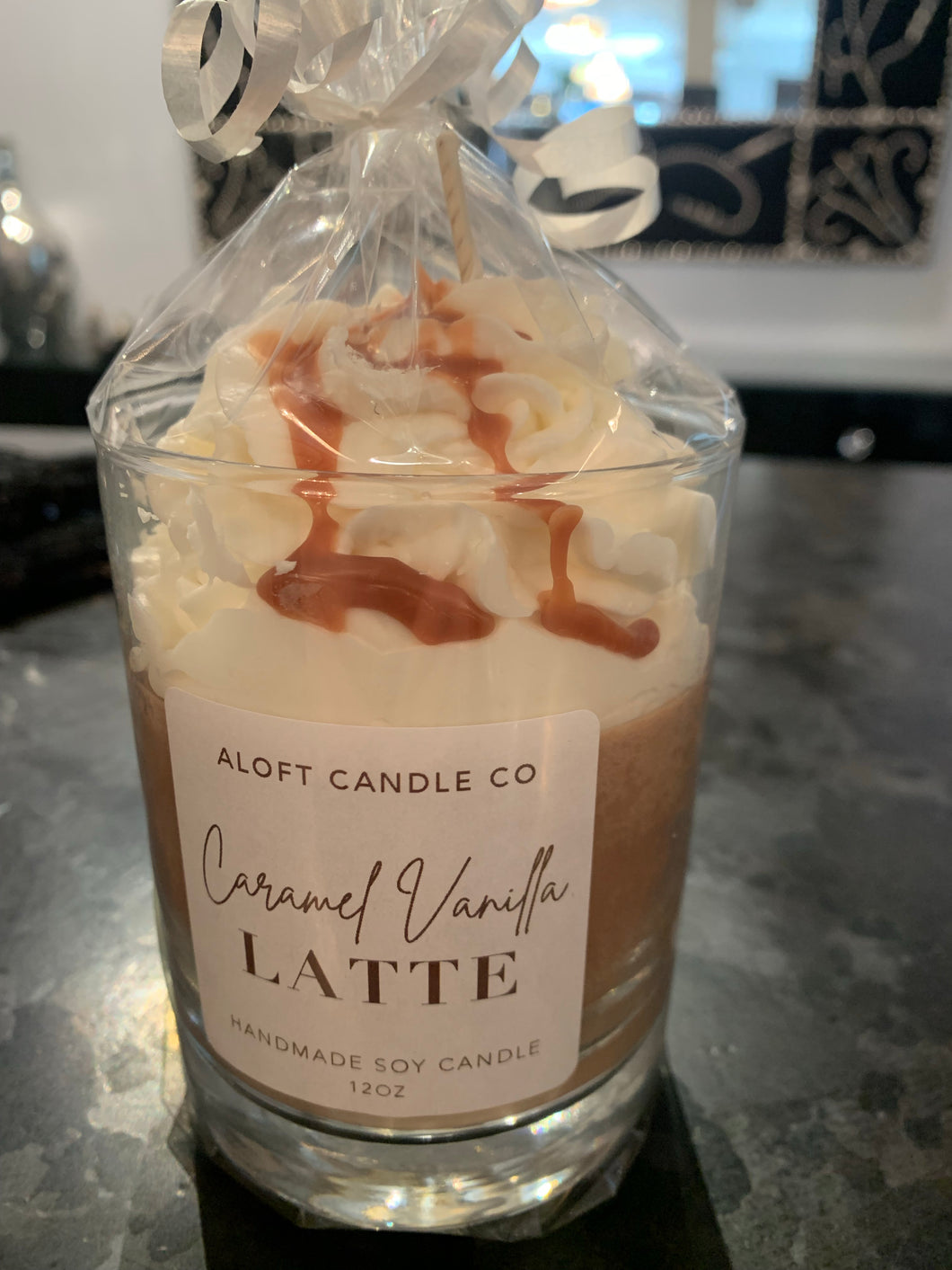 Caramel vanilla candle