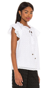 Daisy Eyelet Top